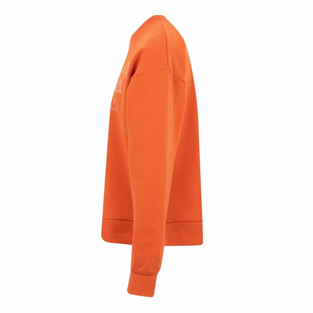 Women’s Sweatshirt without Hood Kappa FROFIO Orange