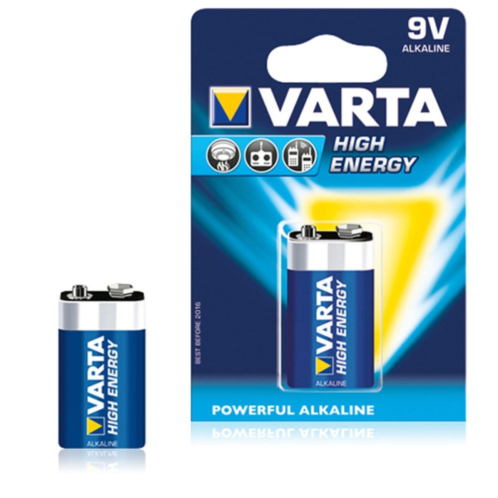 Pile Varta 6LR61 9V 9 V 580 mAh 1,5 V (10 Unités)