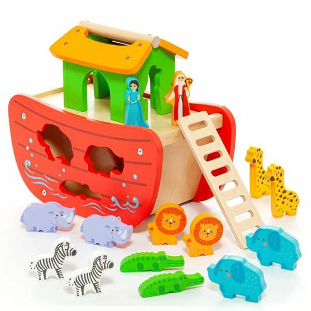 Playset Moltó Noah's ark Holz 17 Stücke