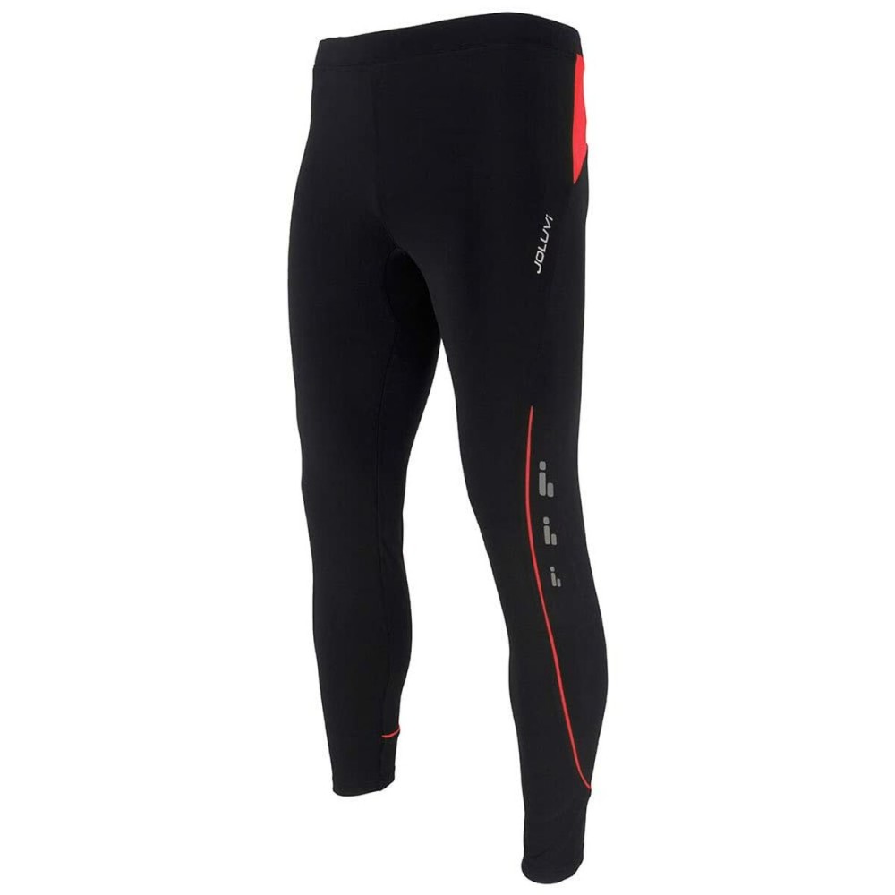 Adult Trousers Joluvi Black Red Men