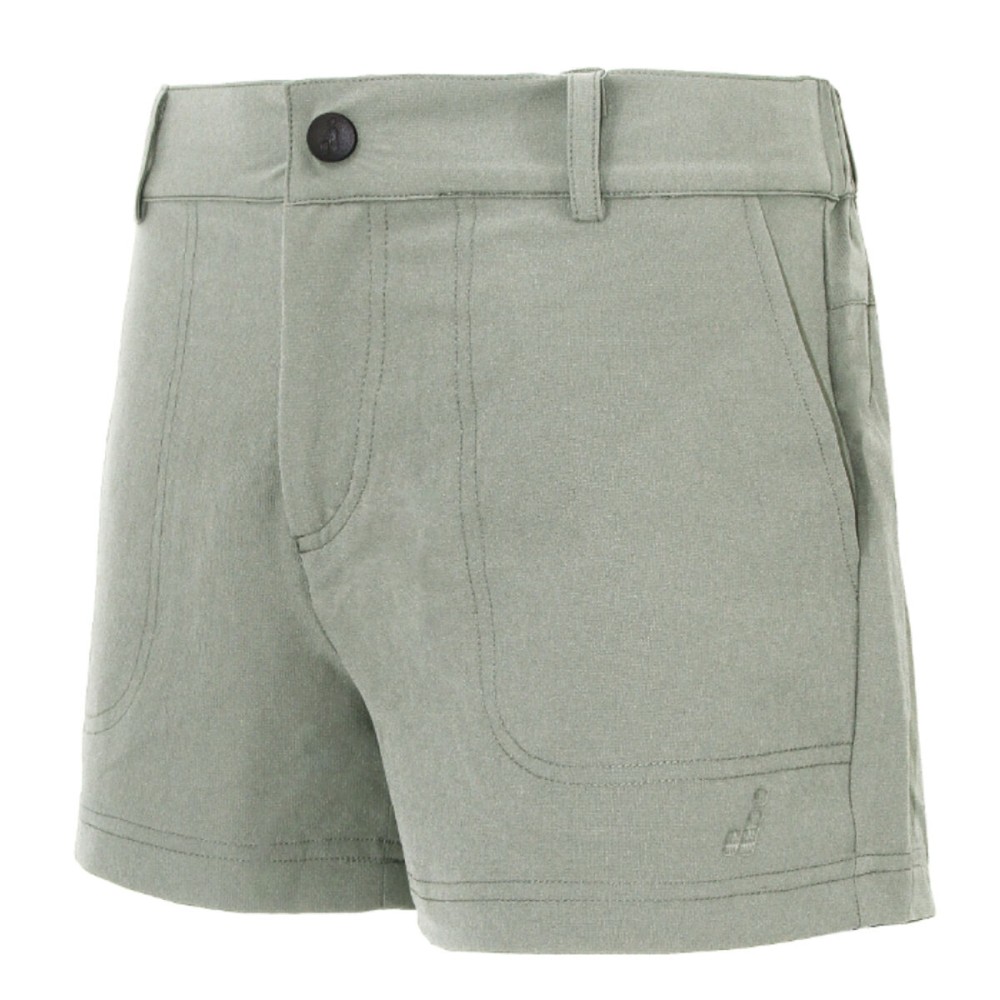 Shorts für Damen Joluvi ADARE grün Beige