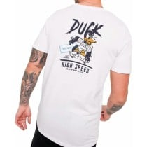 Herren Kurzarm-T-Shirt Snatch & Clash Duck Weiß