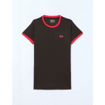 Women’s Short Sleeve T-Shirt Nexus CAMIGUIN Black Red