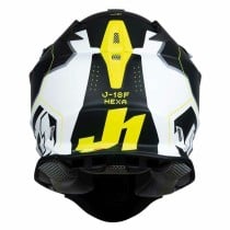 Full Face Helmet Just1 J-18 F HEXA Black White