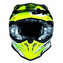 Casque intégral Just1 J-18 F HEXA Noir Blanc