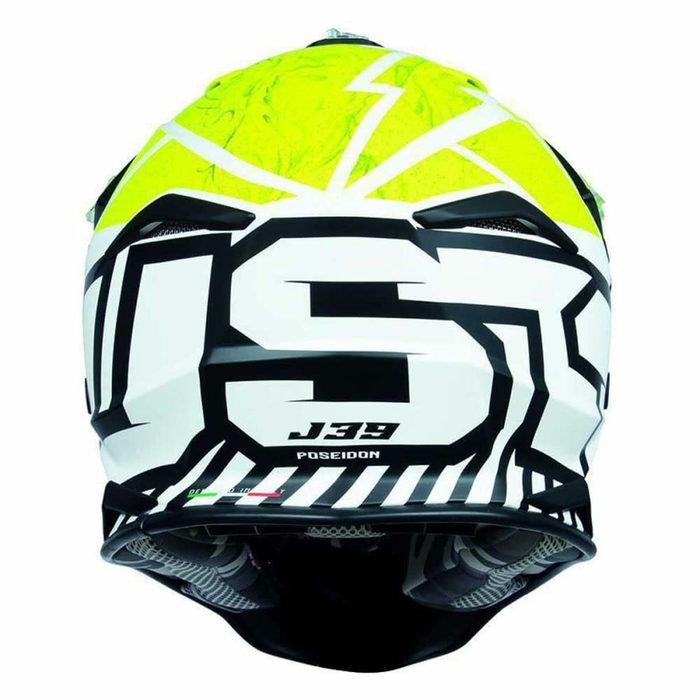 Casque intégral Just1 J-18 F HEXA Noir Blanc