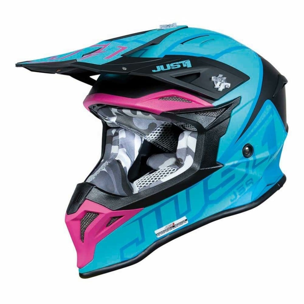 Full Face Helmet Just1 J-39 Thruster Black