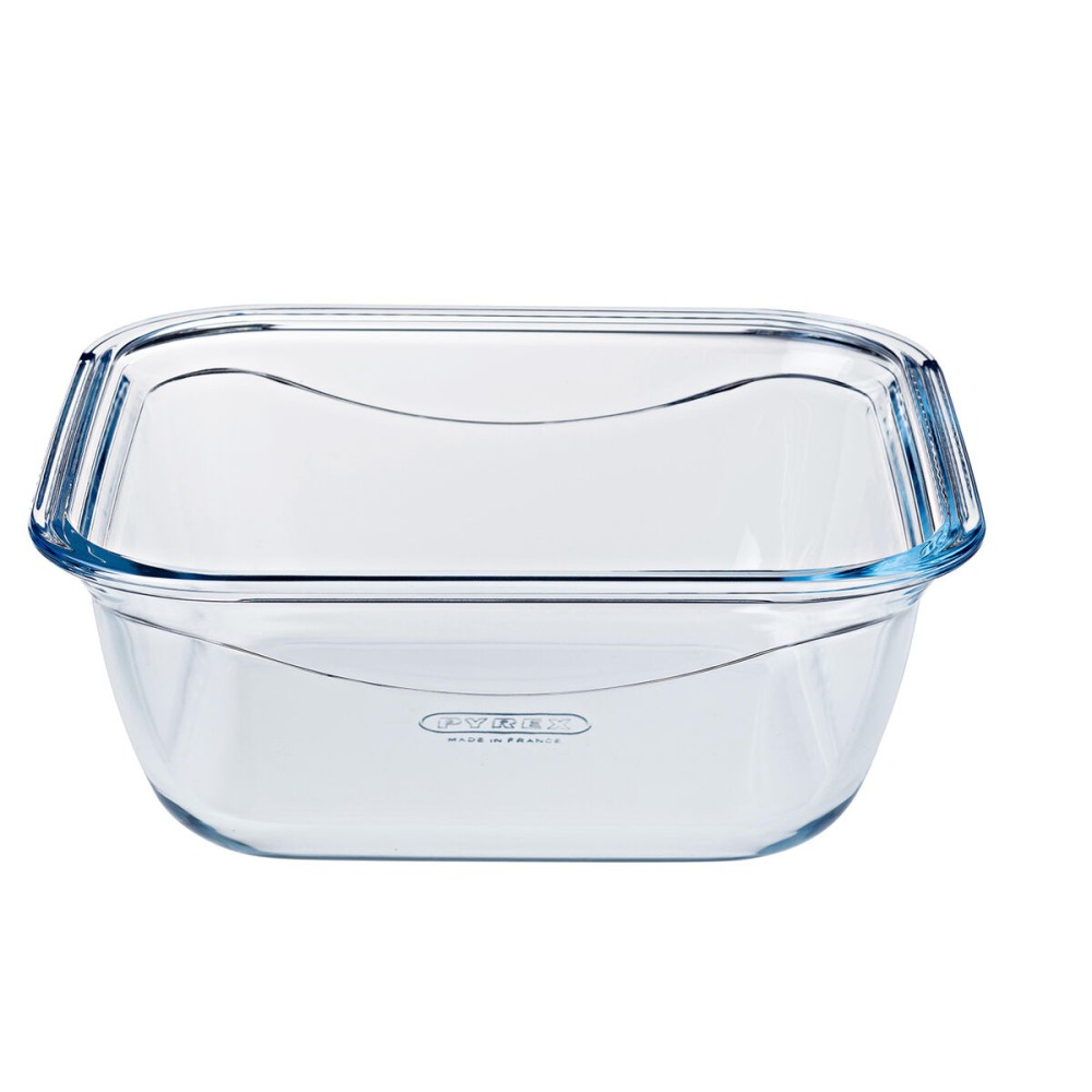 Lunchbox hermetisch Pyrex Cook & Go 16,7 x 16,7 x 7 cm Blau 850 ml Glas (6 Stück)