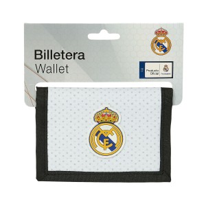 Herren Portemonnaie Real Madrid C.F. 24/25 Weiß 12.5 x 9.5 x 1 cm