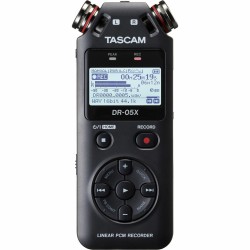 Rekorder Tascam DR-05X Blau Schwarz