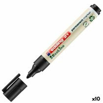 Permanent marker Edding 21 Ecoline Black (10 Units)