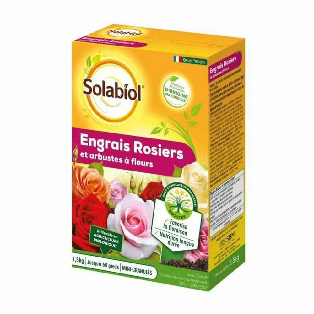 Pflanzendünger Solabiol Sorosy15 Rosa Blomster 1,5 Kg