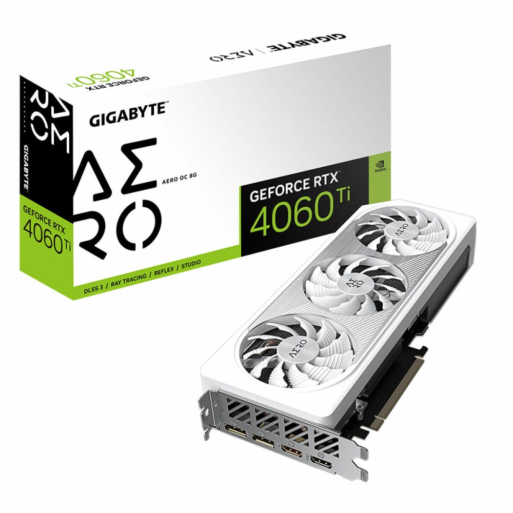 Grafikkarte Gigabyte GeForce RTX 4060 Ti AERO OC 8G Geforce RTX 4060 Ti GDDR6