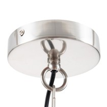 Deckenlampe Metall Silber 34 x 34 x 38 cm