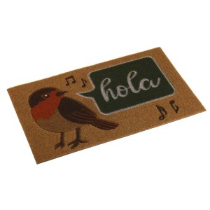 Fußmatte Versa Hola Vogel Kokosnuss Faser 40 x 2 x 60 cm 40 x 2 x 70 cm