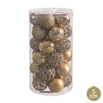 Boules de Noël Doré Plastique 5 x 5 x 5 cm (30 Unités)