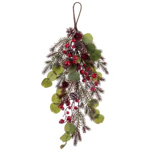 Door Hanger Christmas Multicolour Plastic Foam 70 cm