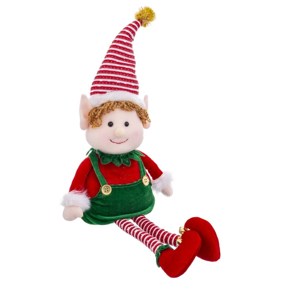 Décorations de Noël Multicouleur Foam Tissu Enfant Elfe 40 cm