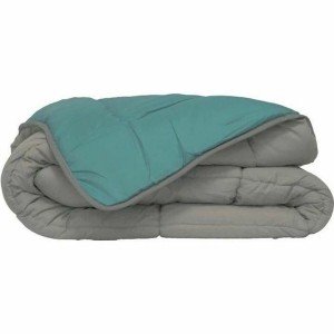 Remplissage de couette Poyet  Motte Bleu Gris 200 g/m² 140 x 200 cm