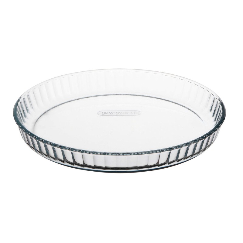 Moule à gâteaux Pyrex Classic Vidrio Transparent verre Plat Rond 27,7 x 27,7 x 3,5 cm 6 Unités