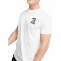 Herren Kurzarm-T-Shirt Snatch & Clash Reckless Weiß