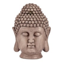 Dekorative Gartenfigur Ibergarden CC20431 Grau Polyesterharz 31,5 x 50,5 x 35 cm Kopf Buddha