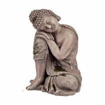 Dekorative Gartenfigur Ibergarden CC20447 Polyesterharz Buddha 23 x 34 x 28 cm (2 Stück)