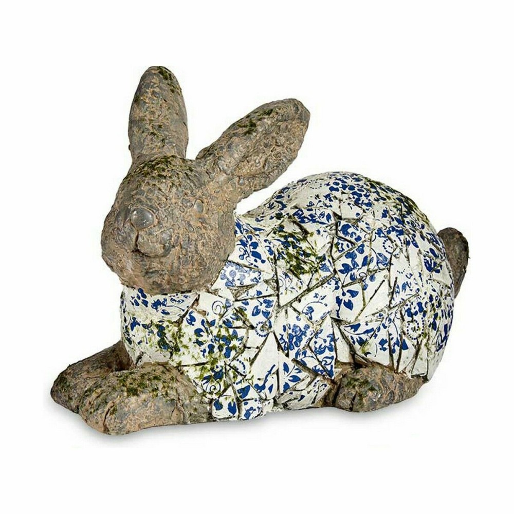 Figure décorative de jardin Ibergarden ZD18054 Polyrésine Lapin 20 x 29 x 40,5 cm (2 Unités)