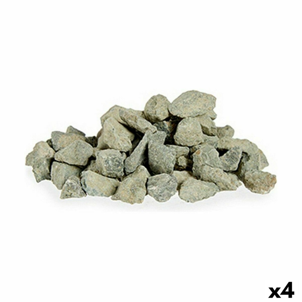 Decorative Stones Ibergarden 3KG-GRIS OSCURO Dark grey 3 Kg (4 Units)