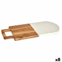 Cutting board Kinvara 78372 White 18 x 1,5 x 38 cm (8 Units)