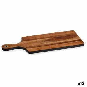 Planche à découper Kinvara 78377 Noir 17,3 x 1,5 x 44,8 cm (12 Unités)