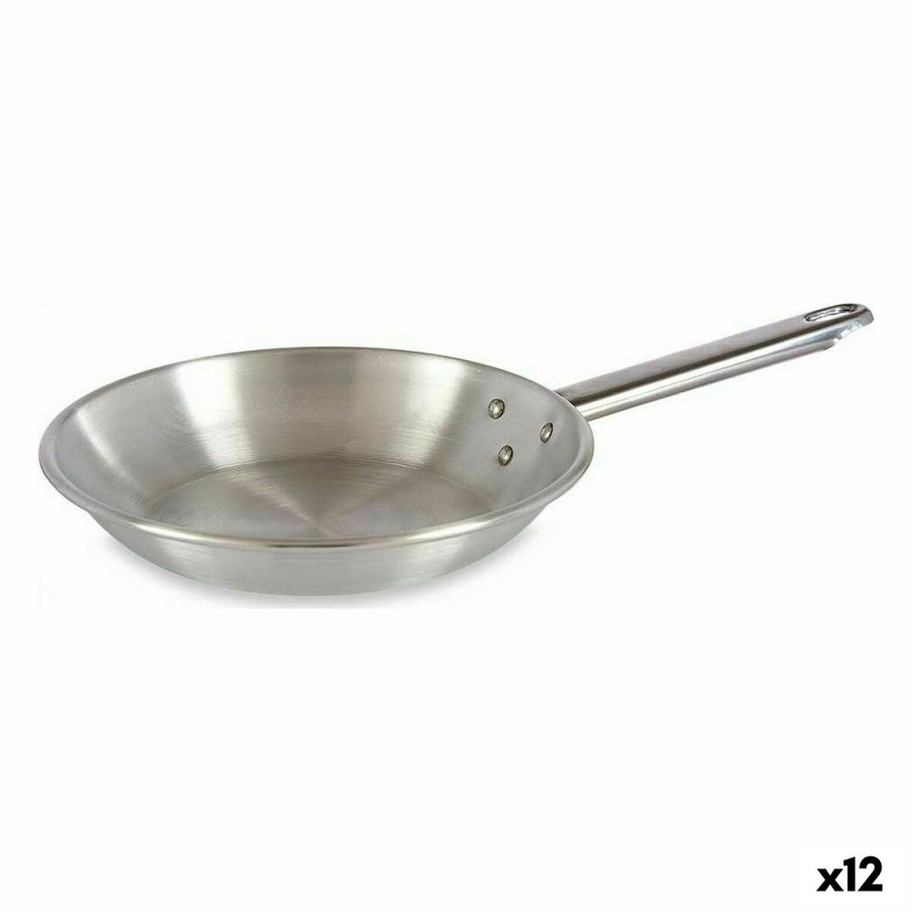 Pfanne Kinvara 100121 Silberfarben Aluminium Ø 20 cm (12 Stück)