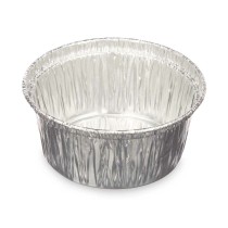 Ensemble de plats pour la cuisine Kinvara 30228 Aluminium Rond 8,5 x 8 x 8,5 cm Jetable (12 Unités)