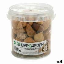 Decorative Stones Ibergarden 3BRM Brown Medium 3 Kg (4 Units)