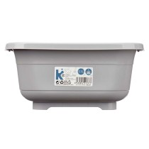 Bassine Kinvara 03 1071 Gris Plastique 11 L (12 Unités)