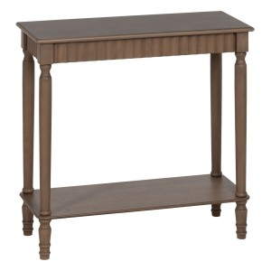 Console Brown Pine MDF Wood 71 x 30 x 71 cm