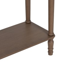 Console Brown Pine MDF Wood 71 x 30 x 71 cm