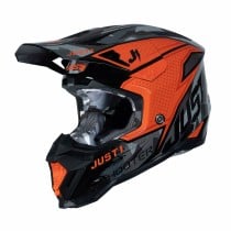 Full Face Helmet Just1 J-40 Shooter Black Orange