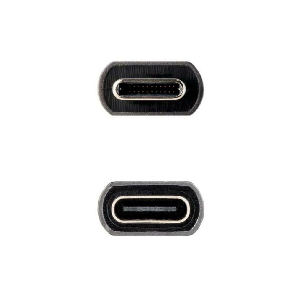 Câble Rallonge à USB-C NANOCABLE 10.01.4400 Noir 50 cm (1 Unité)