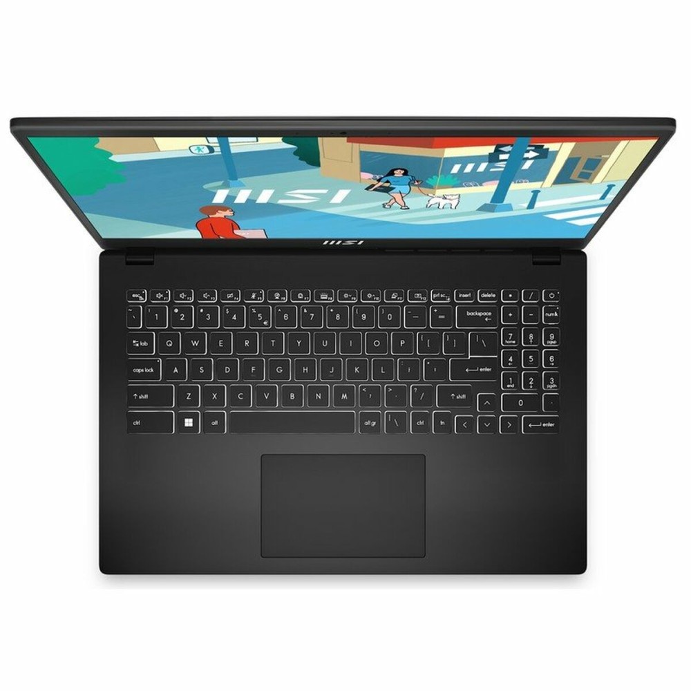 Laptop MSI Modern 15 B13M-281XES Qwerty Spanisch 15,6" Intel Core i7-1355U 16 GB RAM 1 TB SSD