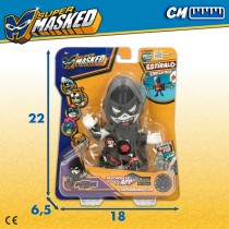 Action Figure Eolo Super Masked Whisper Elastic 12 Units