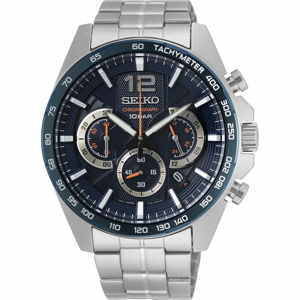 Men's Watch Seiko SSB345P1 (Ø 44 mm)