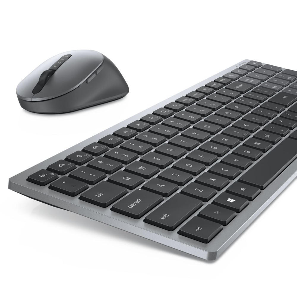 clavier et souris Dell KM7120W-GY-SPN Espagnol Qwerty