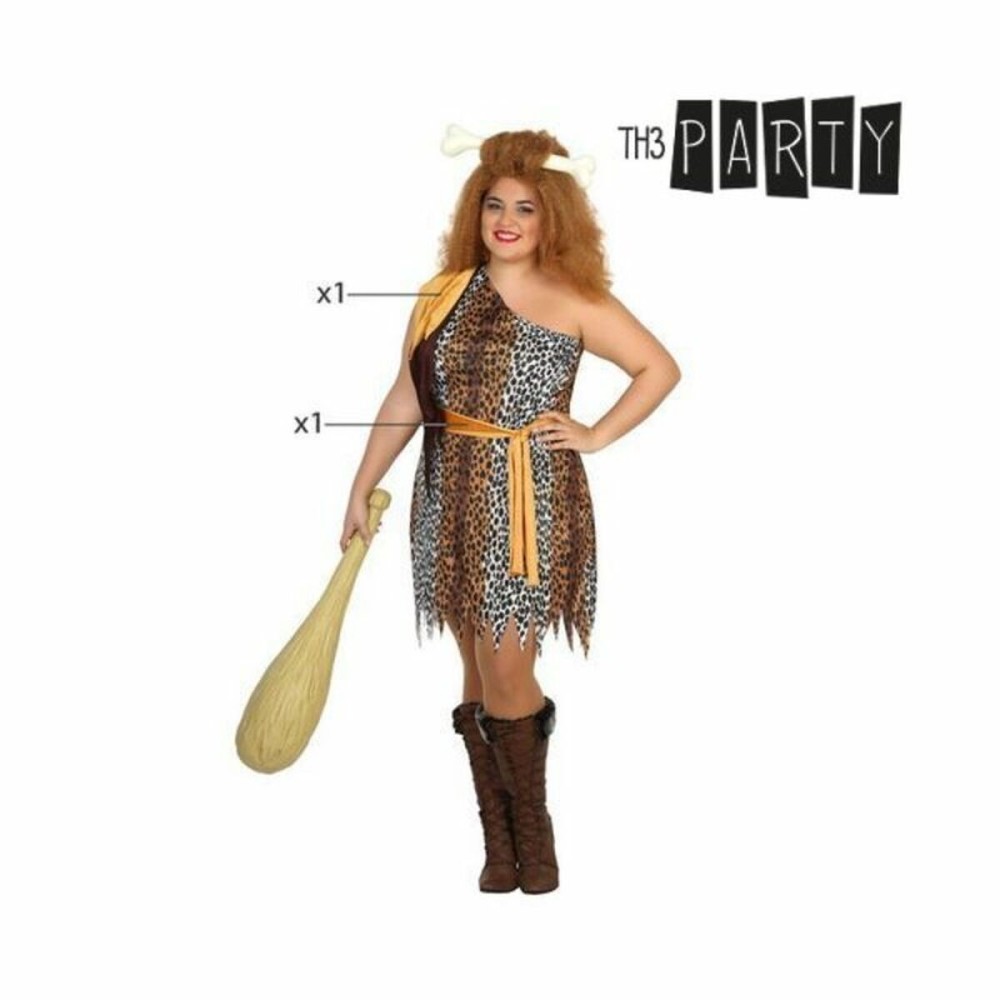 Costume for Adults Th3 Party Brown (2 Pieces)