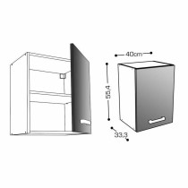 Kitchen furniture START White 40 x 33 x 55 cm