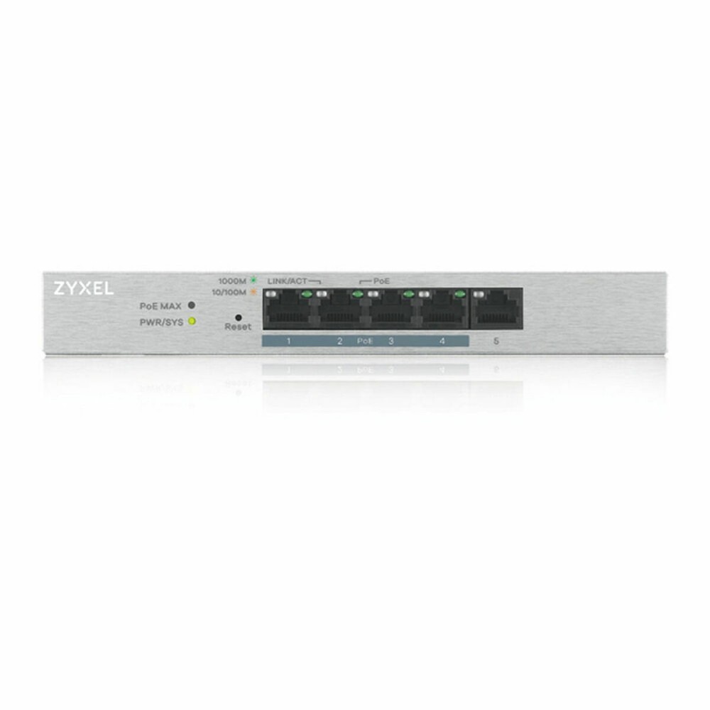 Switch ZyXEL GS1200-5HP RJ-45 PoE Gris