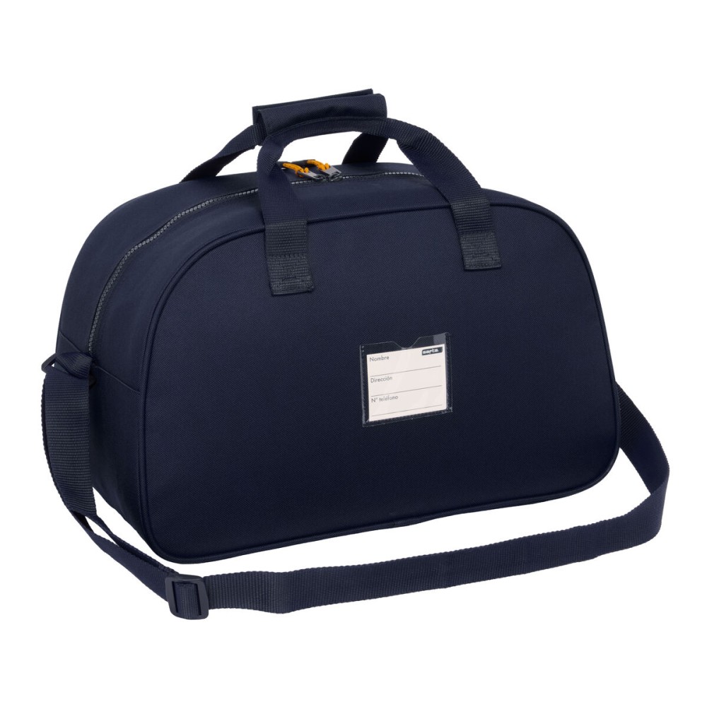 Sac de sport Real Madrid C.F. Blue marine 40 x 24 x 23 cm