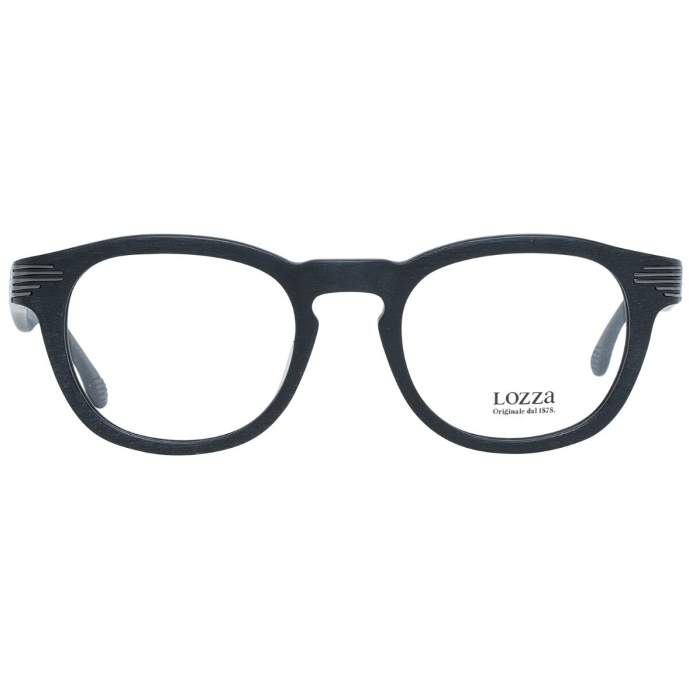 Monture de Lunettes Unisexe Lozza VL4104 48BLKM