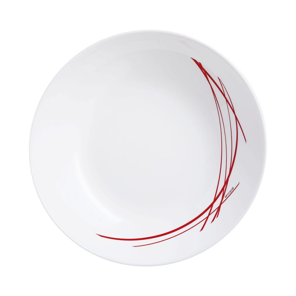 Assiette creuse Arcopal Domitille Bicolore verre (20 cm) (12 Unités)