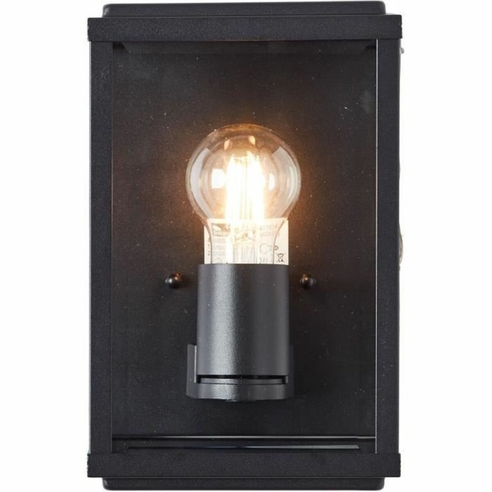 Wall Light Brilliant Gaia Black Metal 60 W E27